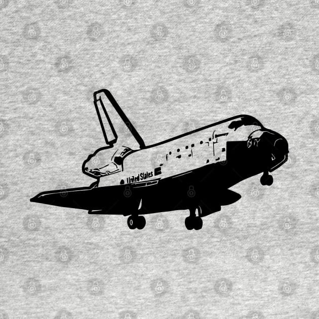 US Space Shuttle Landing by tribbledesign